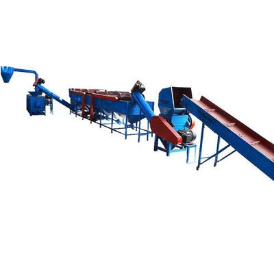 1000kg/H Model 1000 Automatic Crushing And Cleaning Production PP/PE Crushing Washing Line
