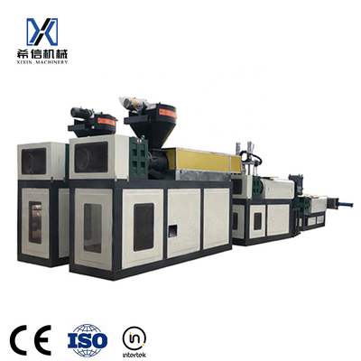 Recycled Plastic Granules Plastic Extruder Machine For Plastic Recycling