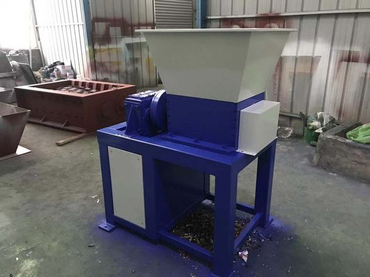 PET Bottles Double Shaft Shredding Machine Scrap Metal Shredder